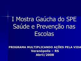 Mostra Gaúcha - Secretaria da Saúde