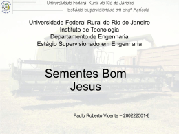 Universidade Federal Rural do Rio de Janeiro Instituto de