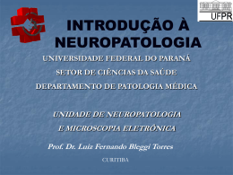 Introdução à Neuropatologia