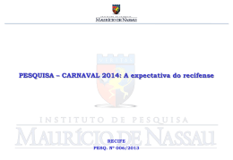carnaval 2014 - Instituto Mauricio de Nassau