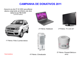 campanha de donativos 2011