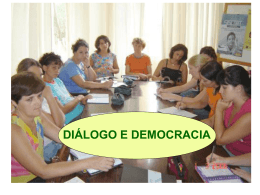 diálogo e democracia proposta de trabalho da nova