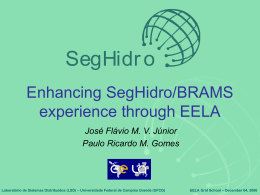 Empowering SegHidro/BRAMS experience