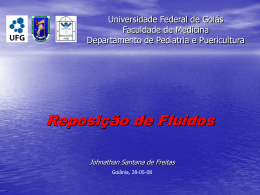 Universidade Federal de Goiás Faculdade de Medicina