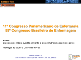 Slide 1 - Saúde-Rio