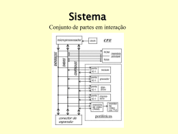 Sistema Conjunto de partes em interação
