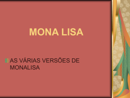 MONA LISA - leidisampaio