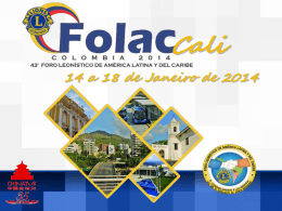 FOLAC 2014 - Cali, Colômbia