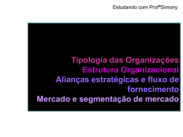 Tipologia das Organizações