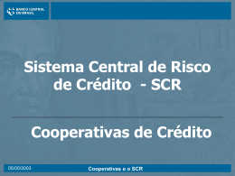 cliente - Banco Central do Brasil