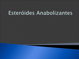 Esteróides Anabolizantes