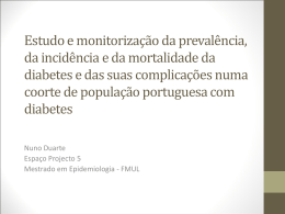 Diabetes - Nuno Duarte
