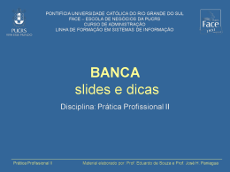 Guia de apresentação de slides na Banca (artigo)