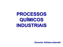 Processos Quim Industriais