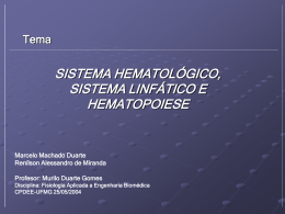 Sistema Hematológico HEMOSTASIA