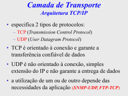 Datagramas TCP-UDP Sockets