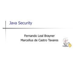Past Java Security Breaches (1 of 2)