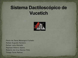 Sistema Dactiloscópico de Vucetich