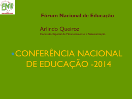 CONAE/2014 - Mobilização Social pela Educação