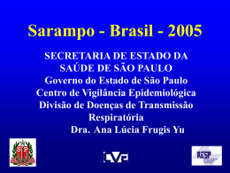 Sarampo -Brasil -2005