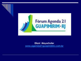Guapimirim - Agenda 21 Comperj