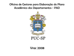 Documento PPT VRAC - PUC-SP