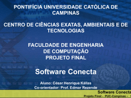 Software Conecta Projeto Final - PUC-Campinas