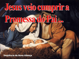 As Promessas se cumprem em Jesus