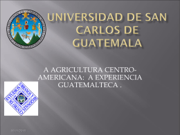 "Historia del Desarrollo Económico de Guatemala, 1950