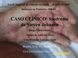 Caso Clínico: Síndrome de Stevens Johnson