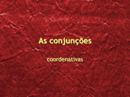 conjunções-coordenativas