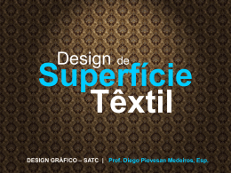 Design de Superfície – Superficie Têxtil