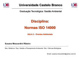 Slide 1 - Universidade Castelo Branco