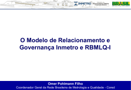 MODELO DE GOVERNANÇA - OMER - Documentos