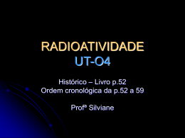 RADIOATIVIDADE UT-O4