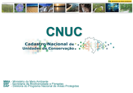 Estratégias para intercâmbio de informações CNUC