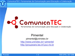Pimentel NCE-UFRJ, OUT 2006