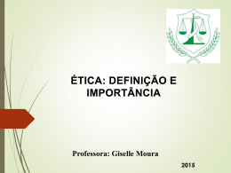 ÉTICA - Universidade Castelo Branco