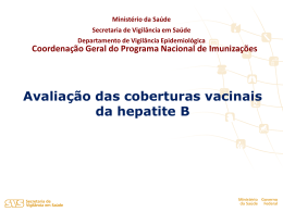 Vacinação - Estado de Goiás