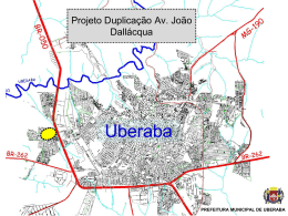 Apresentação - Prefeitura Municipal de Uberaba