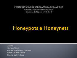 Honeypots e Honeynets