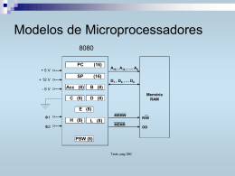 Arquiteturas de alguns Microprocessadores