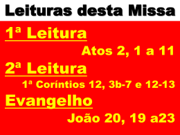 27.05.2012 – Missa de Pentecostes – do dia