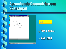 Aprendendo Geometria com Sketchpad