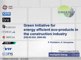 Green Init Energy Efficiency (Cyted 6 Out)