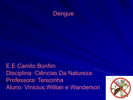 Dengue- apresentacao- Viniciusw e willian wanderson