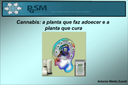 Cannabis A planta que faz adoecer e a planta que cura