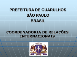 URB – AL - UNIÃO EUROPÉIA - Prefeitura de Guarulhos