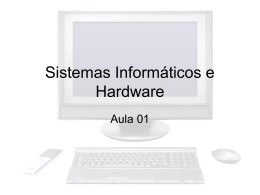 Sistemas Informáticos e Hardware