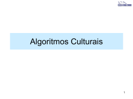 Algoritmo Culturais